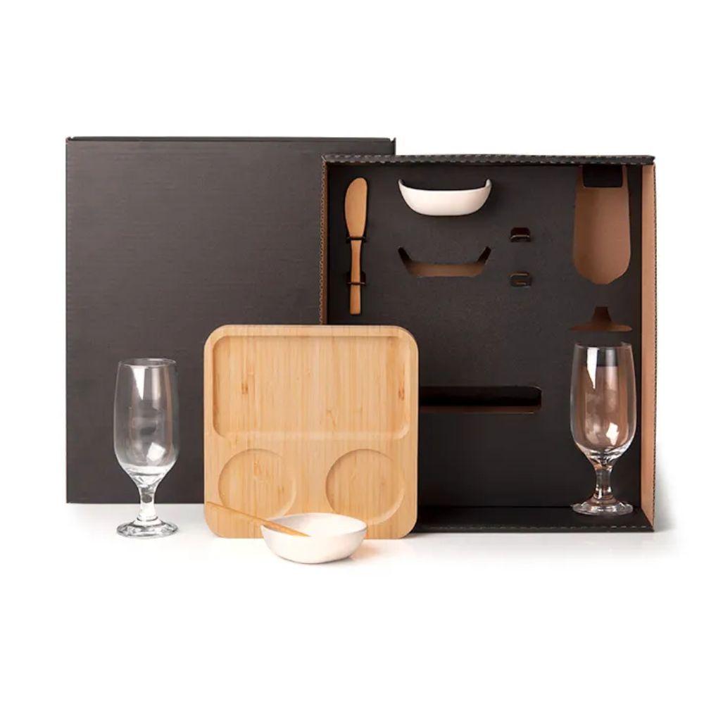 Kit Petisco Pate E Cerveja - 7 Peças - 1