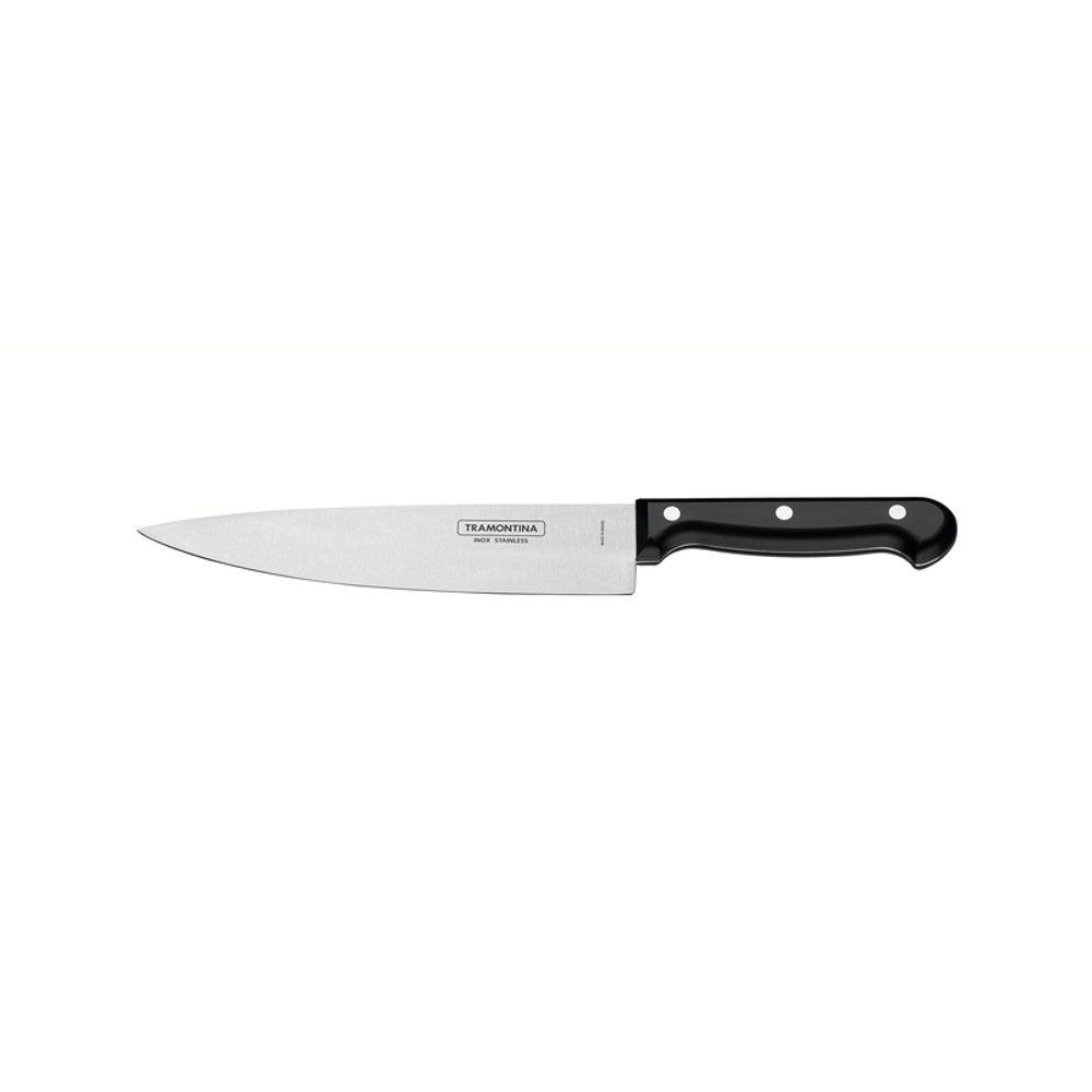 Faca Chef Inox 6 Ultracorte Preto Tramontina - 1