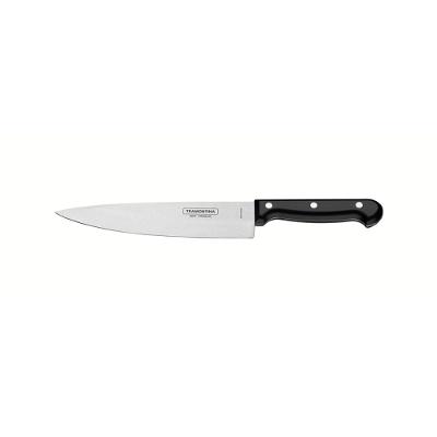 Faca Chef Inox 6 Ultracorte Preto Tramontina