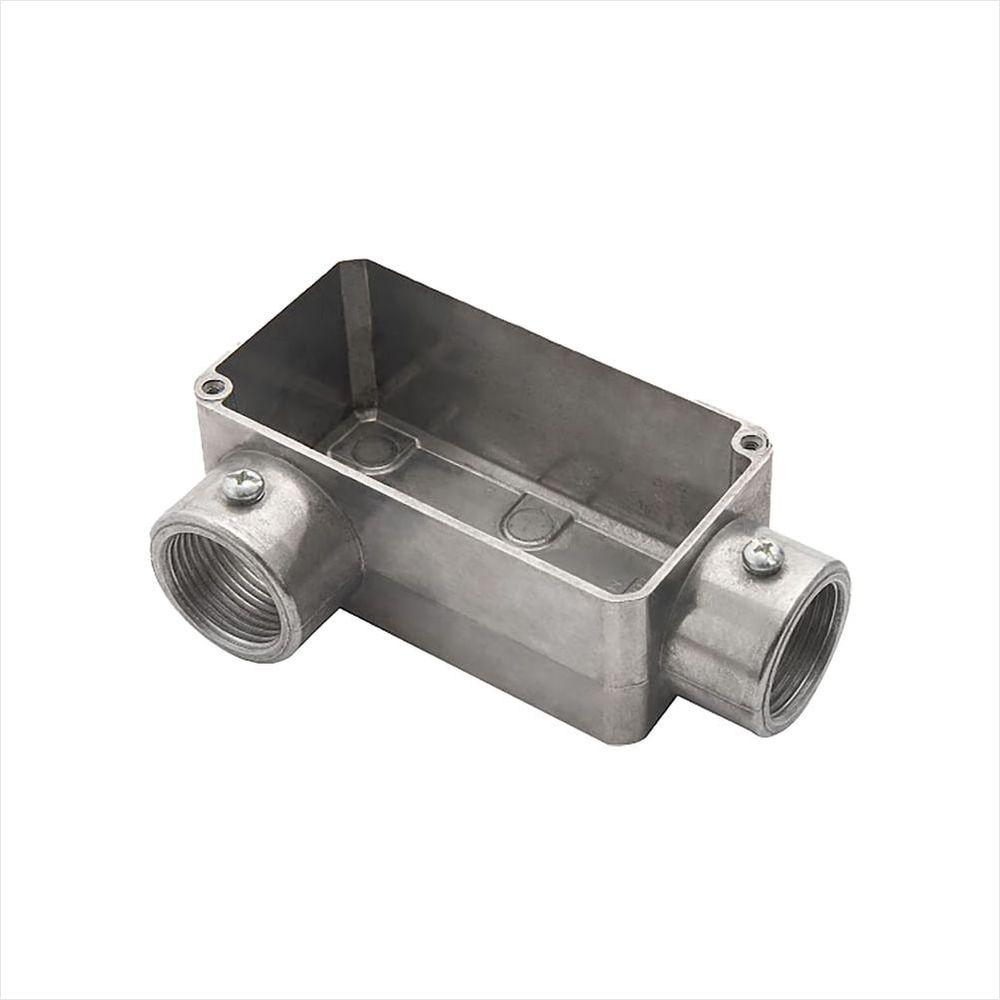 Condulete Fixo 1 Tipo LR Tramontina sem Tampa e com Rosca - 1