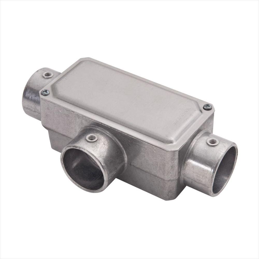 Condulete Fixo 1 Tipo T Tramontina com Tampa e sem Rosca - 1