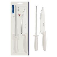 Jogo Faca/Chaira Inox 2 Peças Plenus Off Tramontina - 1