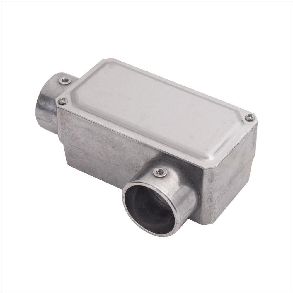 Condulete Fixo 1 Tipo LL Tramontina com Tampa sem Rosca - 1