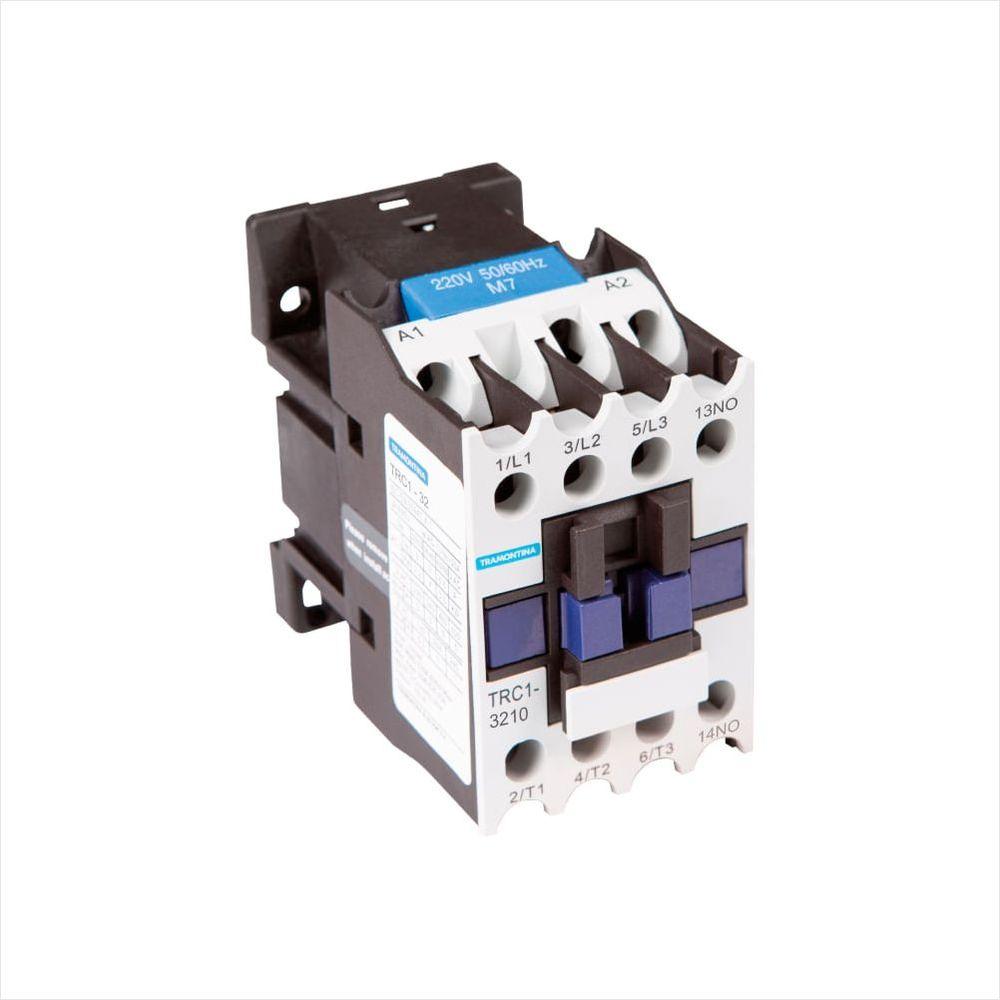 Contator Tripolar Tramontina TRC1-3201 32 A 220 Vca 1NF - 1