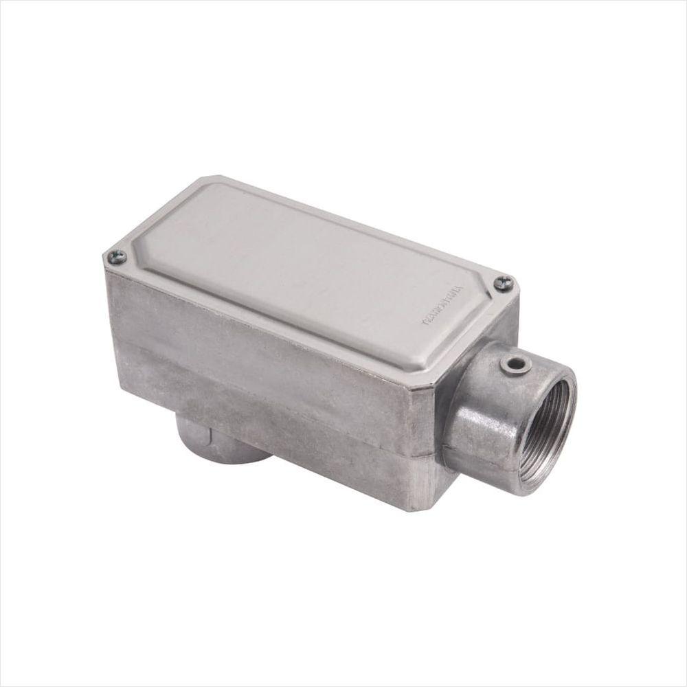 Condulete Fixo 1 Tipo Lb Tramontina com Tampa e Rosca - 1