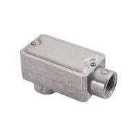 Condulete Fixo 1/2 Tipo LB Tramontina sem Tampa e Rosca com Pintura Eletrostática a Pó - 1