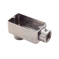 Condulete Fixo 3/4 Tipo LB Tramontina sem Tampa e Rosca com Pintura Eletrostática a Pó - 1