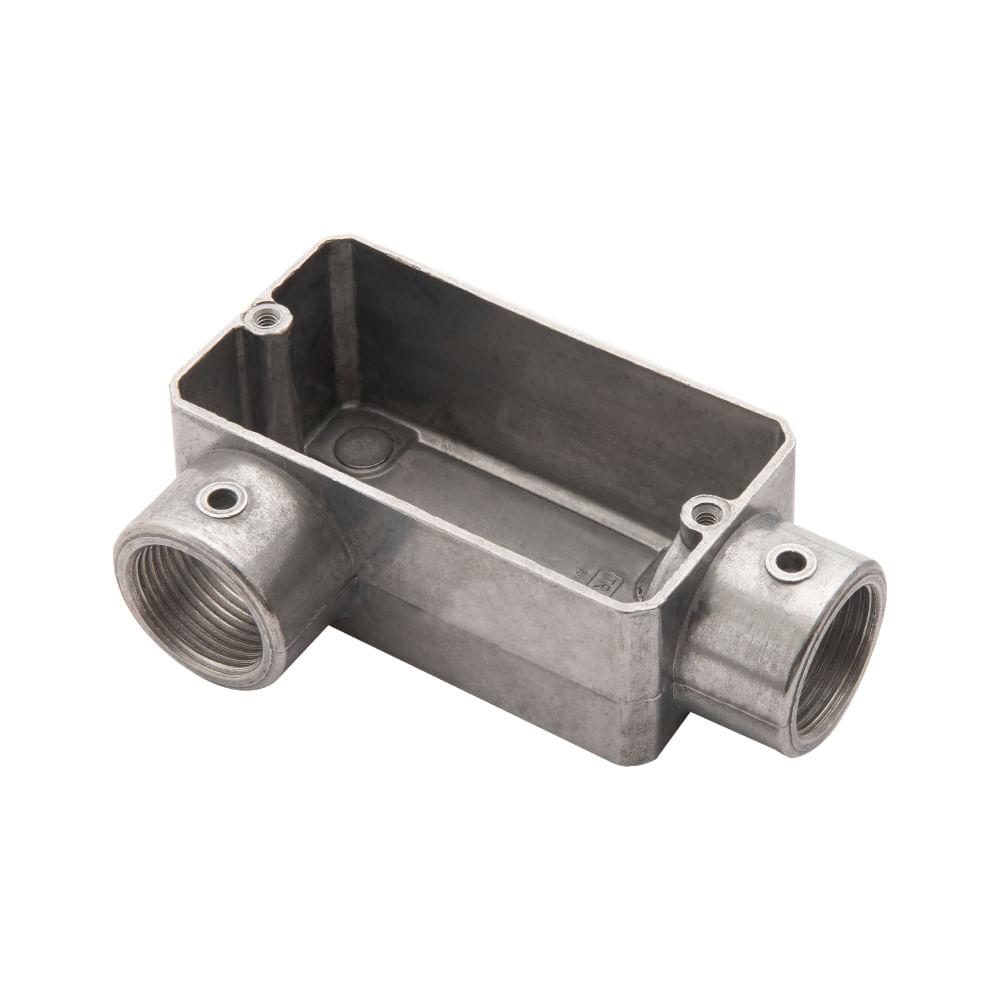 Condulete Fixo 3/4 Tipo LR Tramontina sem Tampa e com Rosca - 1