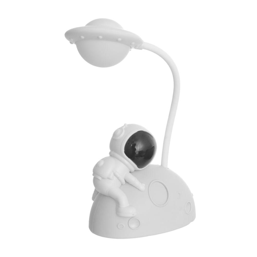 Luminária para Mesa Astronauta Lua Cheia com LED USB - 2