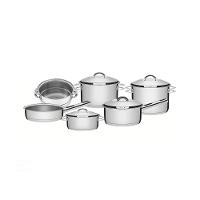 Jogo de Panelas Aço Inox Solar 6 Peças Tramontina - 1