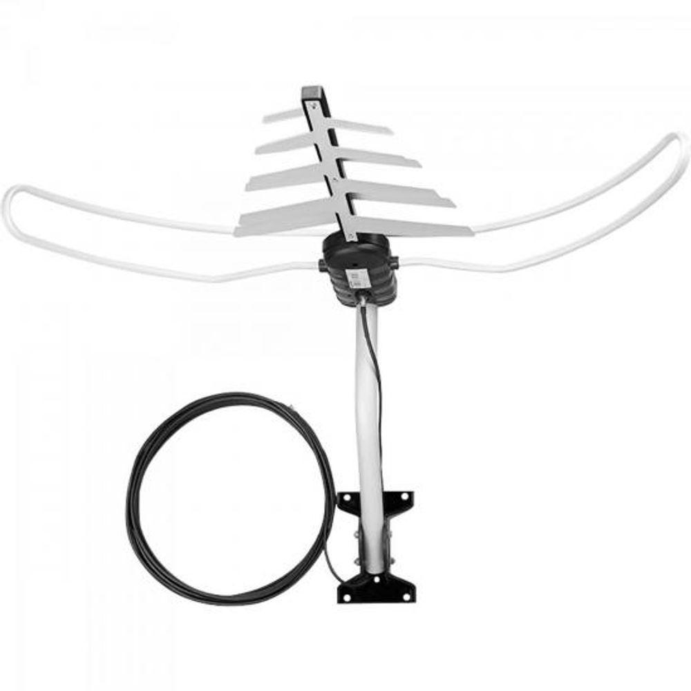 Antena Externa TV 4 em 1 VHF/UHF/FM/HDTV DTV-3000 Aquário - 2