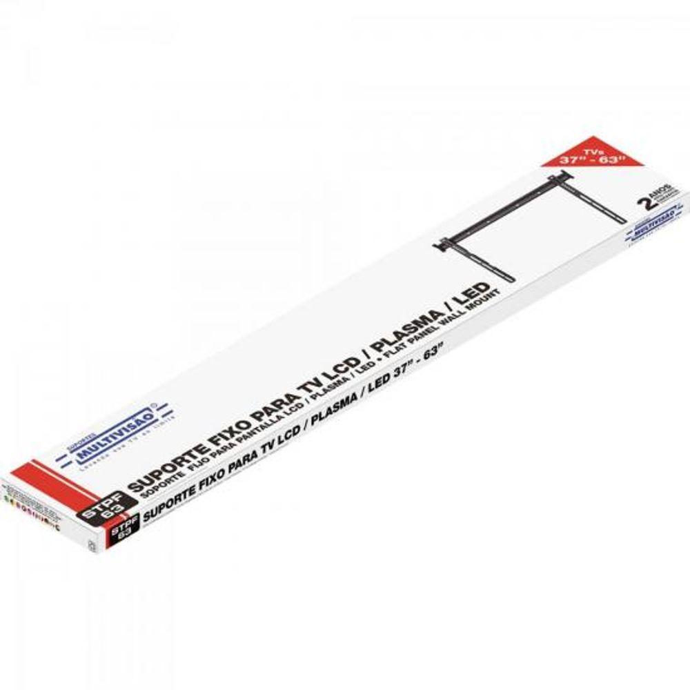 Suporte Fixo Para TV 32- 86 STPF63 Preto Multivisão - 3