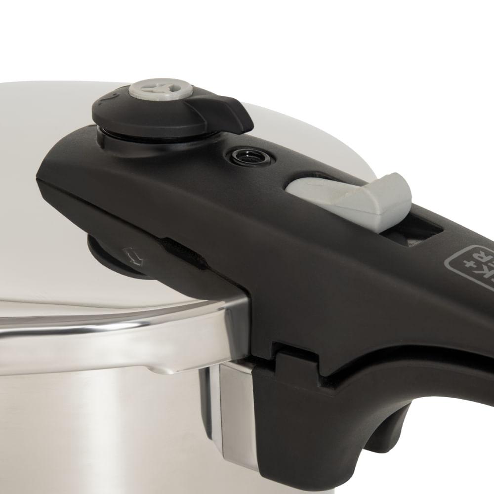 Panela de Pressão Inox 6 Litros Fechamento Externo Galaxy Black&Decker - 2
