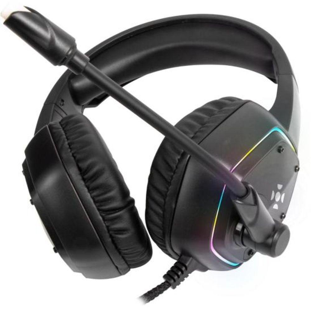 Headset Gamer Fortrek Blackfire P2 + USB RGB Preto - 2