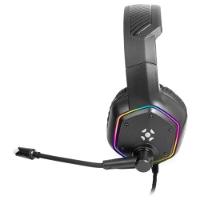 Headset Gamer Fortrek Blackfire P2 + USB RGB Preto - 5