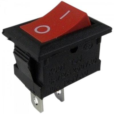 Chave Gangorra 6A/250VAC 2 Terminais ON/OFF Vermelha CHVS0010 StormPCT / 25