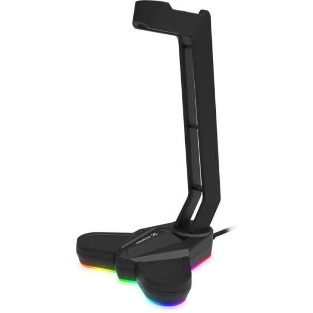 Suporte Para Headset Fortrek Vickers RGB Preto - 2