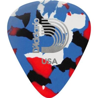 Palheta D Addario Celuloide Pesada Multicolor (Com10) pacote Com 10