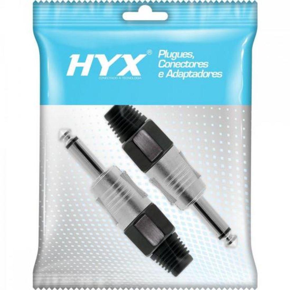 Conector P10 Macho Mono Niquelado HJ001M HYXPCT / 2 - 1