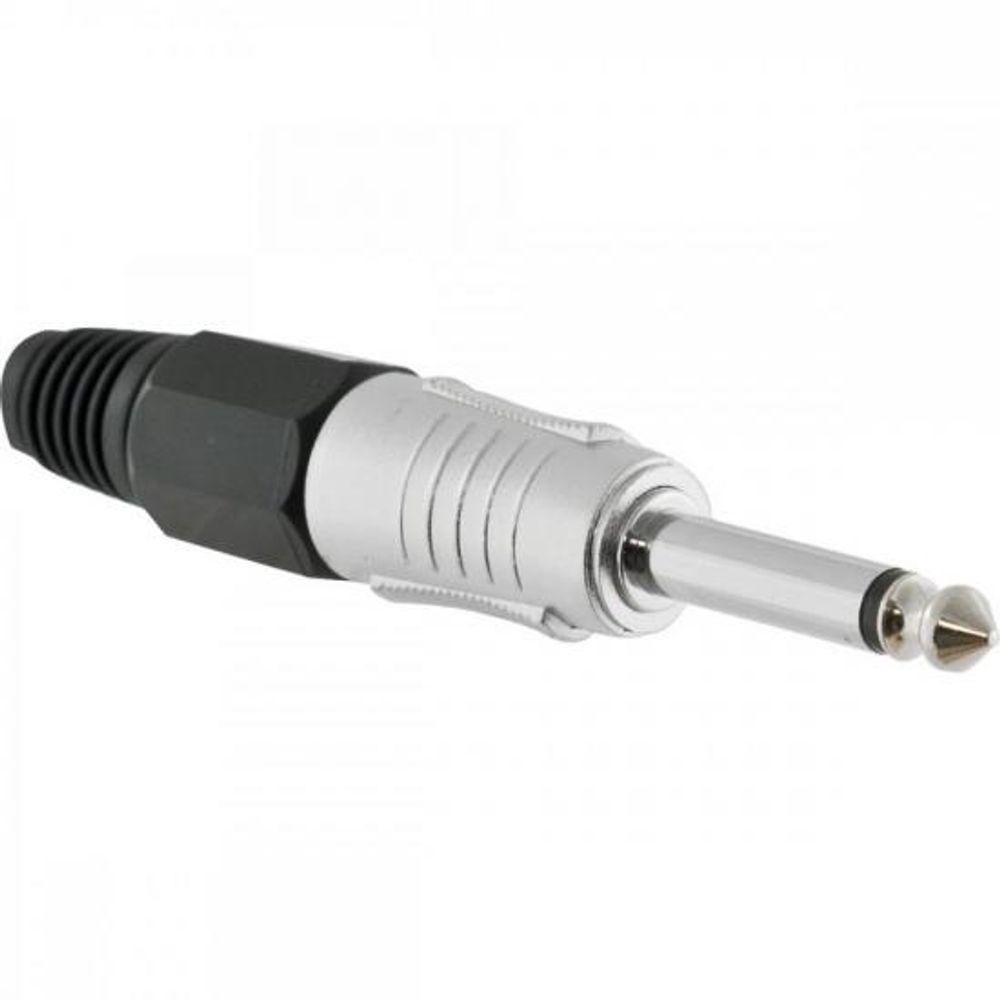 Conector P10 Macho Mono Niquelado HJ001M HYXPCT / 2 - 4