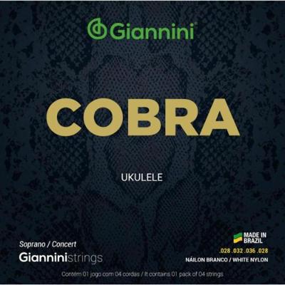 Encordoamento Para Ukulele Nylon Concert Giannini Geuks