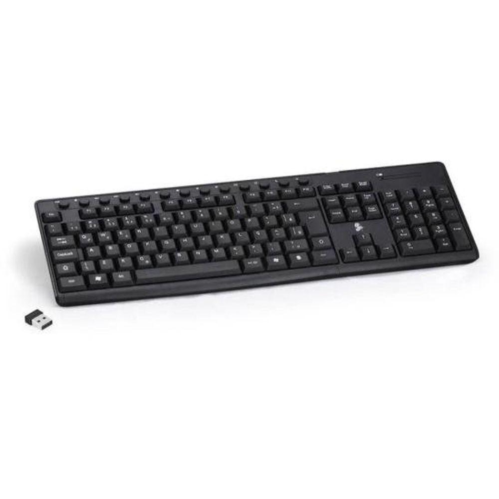Teclado Sem Fio TW-500 Preto 5+ - 2
