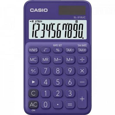 Calculadora de Bolso Casio SL-310UC 10 Dígitos Roxa