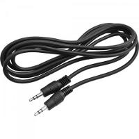 Cabo P2 Estéreo x P2 Estéreo 3m CBPD0013 Preto Storm pacote Com 10 - 1