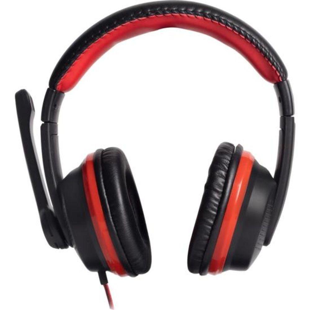 Headset Gamer Fortrek Spider Black P3 Preto/Vermelho - 3