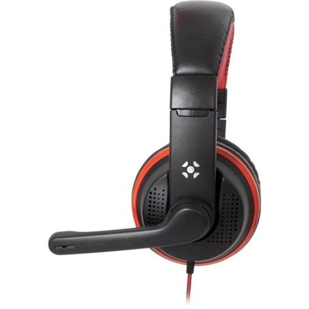 Headset Gamer Fortrek Spider Black P3 Preto/Vermelho - 4