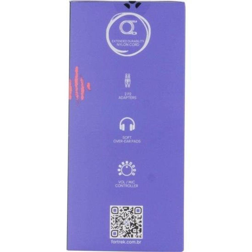 Headset Gamer Fortrek Spider Black P3 Preto/Vermelho - 9