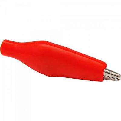 Garra de Jacaré 4,4cm 5A GRJC0007 Vermelha STORM pacote Com 100