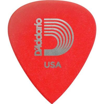 Palheta D Addario Duralin Extra Leve Vermelha (Com10) pacote Com 10