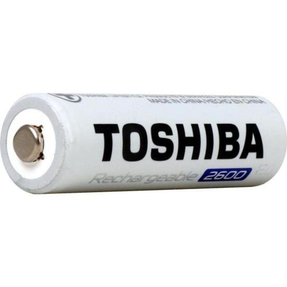 Pilha Recarregável AA 1,2v 2600mAh TNH6GAE (Com4 Pilhas) Toshiba - 5