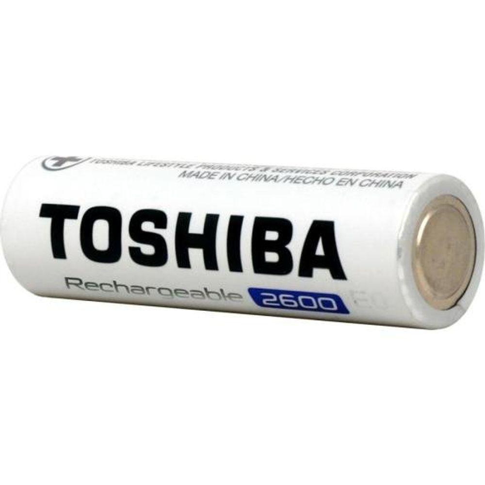 Pilha Recarregável AA 1,2v 2600mAh TNH6GAE (Com4 Pilhas) Toshiba - 6