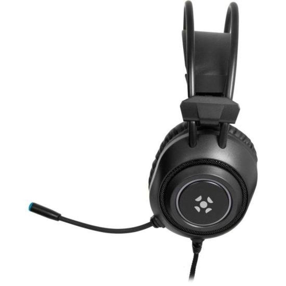 Headset Gamer Fortrek Crusader P2 + USB RGB Preto - 4