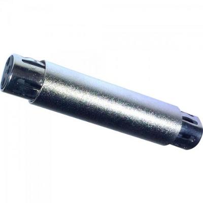 Emenda XLR x XLR em Metal EMCN0001 Prata Storm pacote Com 10