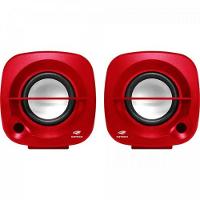 Caixa de Som C3Tech SP-303RD Multimídia 2.0 Vermelha - 2