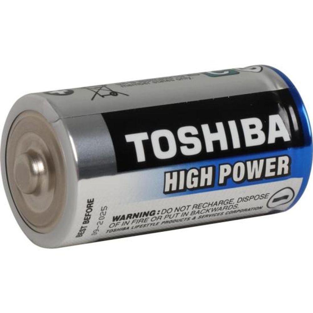 Pilha Alcalina C 1,5V LR14GCP (Com2 Pilhas) Toshiba - 4