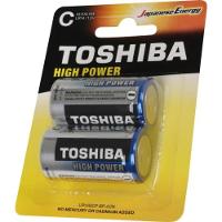 Pilha Alcalina C 1,5V LR14GCP (Com2 Pilhas) Toshiba - 3