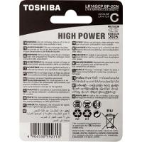 Pilha Alcalina C 1,5V LR14GCP (Com2 Pilhas) Toshiba - 7