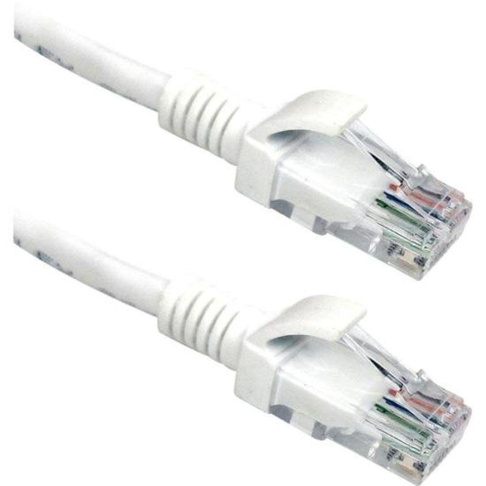 Patch Cord Cat6 5m Branco PlusCable - 2