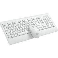 Kit Teclado e Mouse Sem Fio Lecoo KW202 Branco - 4