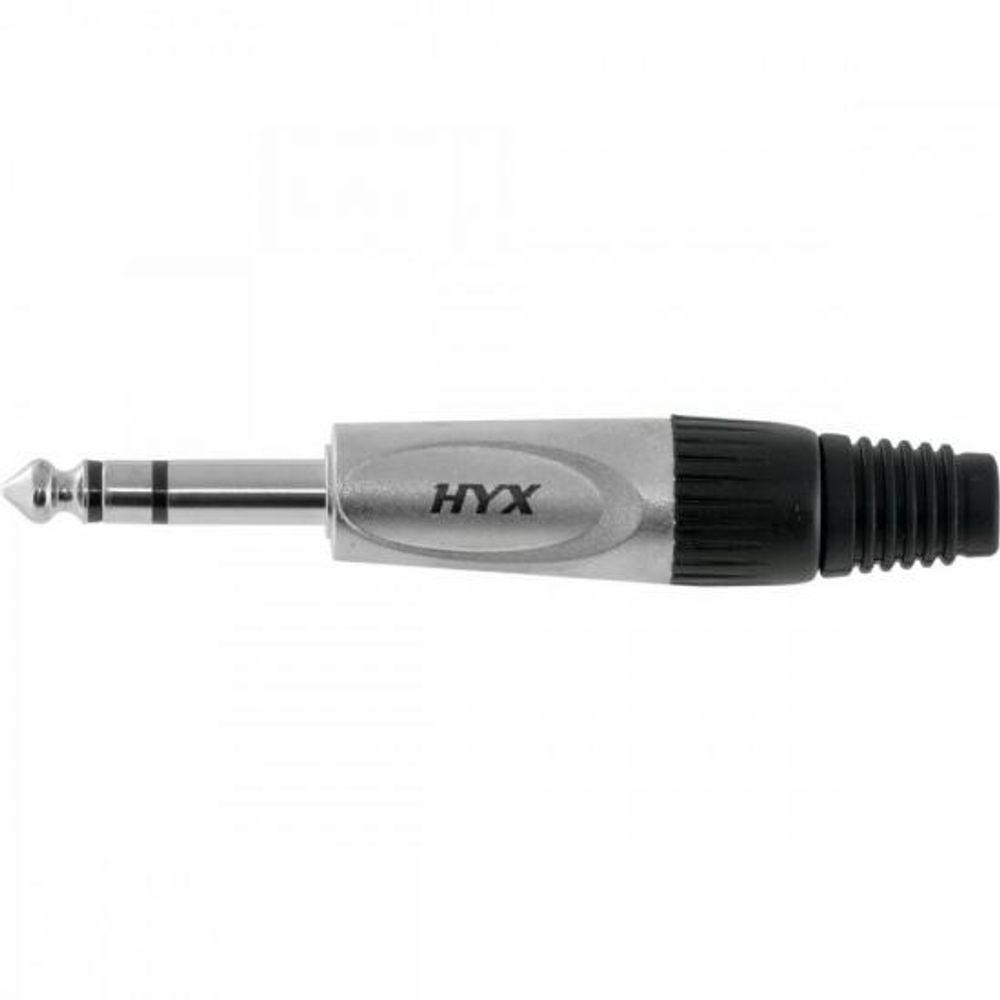 Conector P10 Macho Estéreo Niquelado HJ024S HYXPCT / 2 - 4