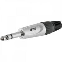 Conector P10 Macho Estéreo Niquelado HJ024S HYXPCT / 2 - 3