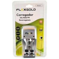 Carregador de Pilhas AA/AAA/9V FXC17 Bivolt Flex - 1