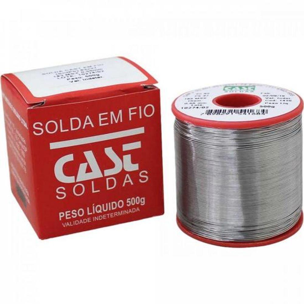 Solda em Fio 183-MSX1,00MM 500g CAST - 1