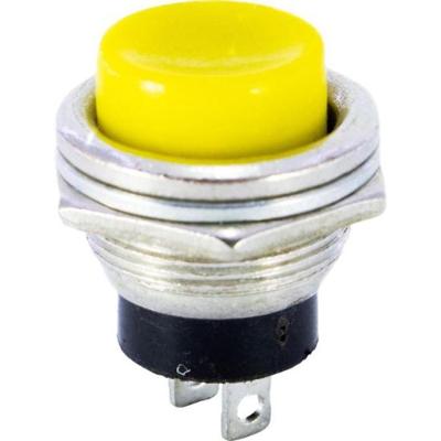 Chave Push-Button N/A CHVS0030 Amarela Storm pacote Com 10
