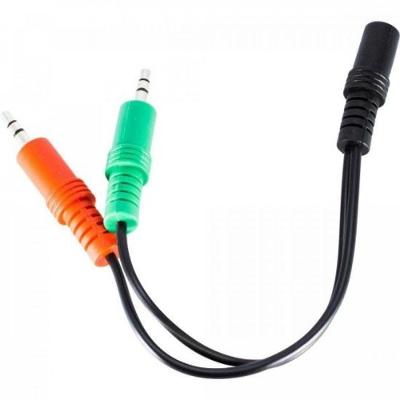 Cabo 2 P2 Estéreo X J2 4C Níquel CBPD0027 Preto Storm pacote Com 10