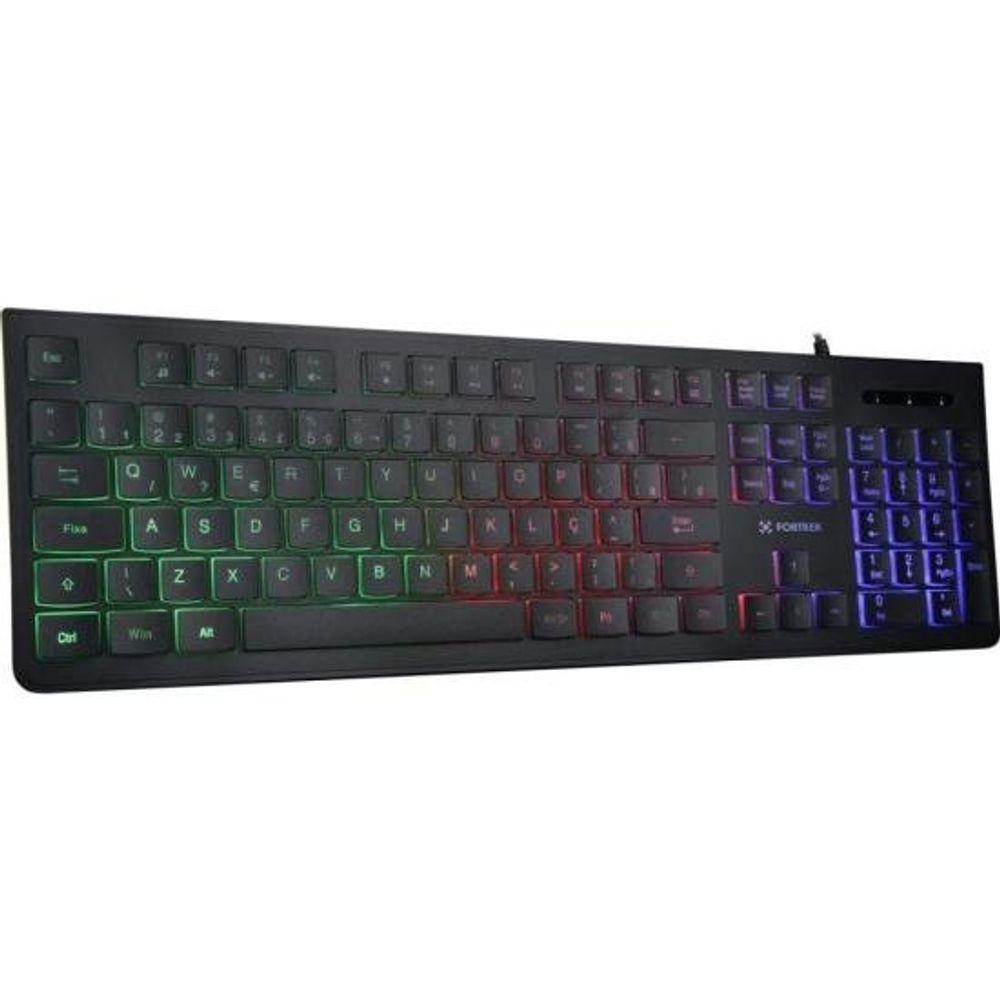 Teclado Gamer Multimídia Fortrek Black Eagle Preto - 2